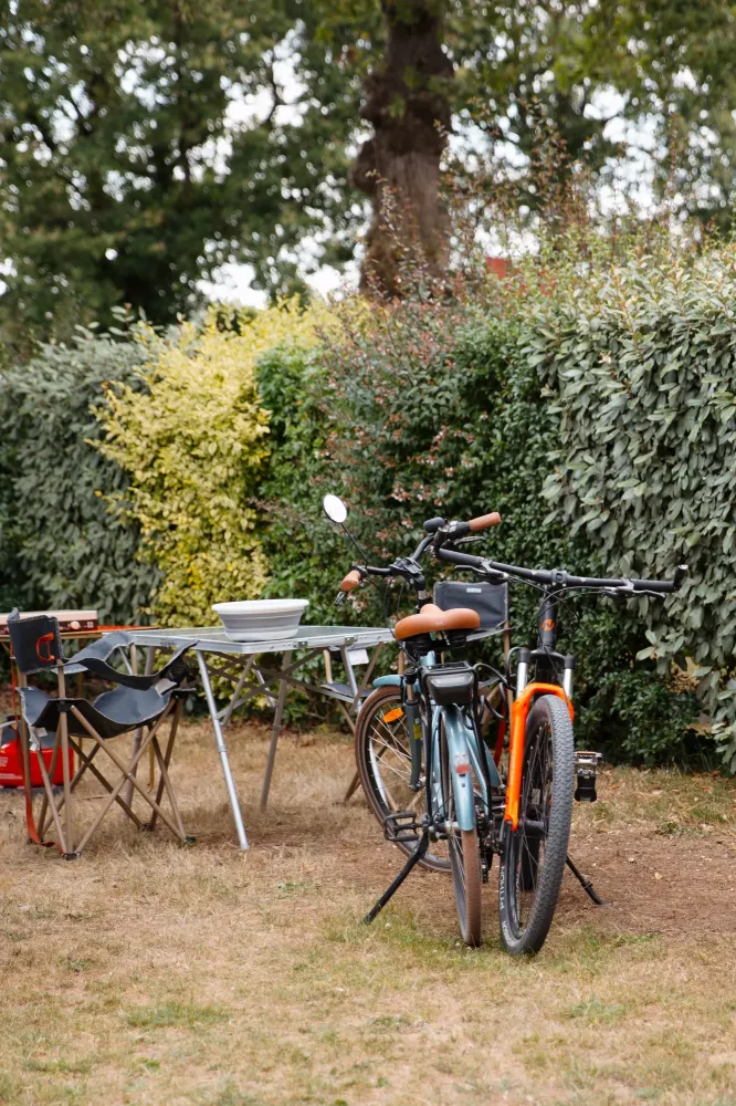 étape vélo