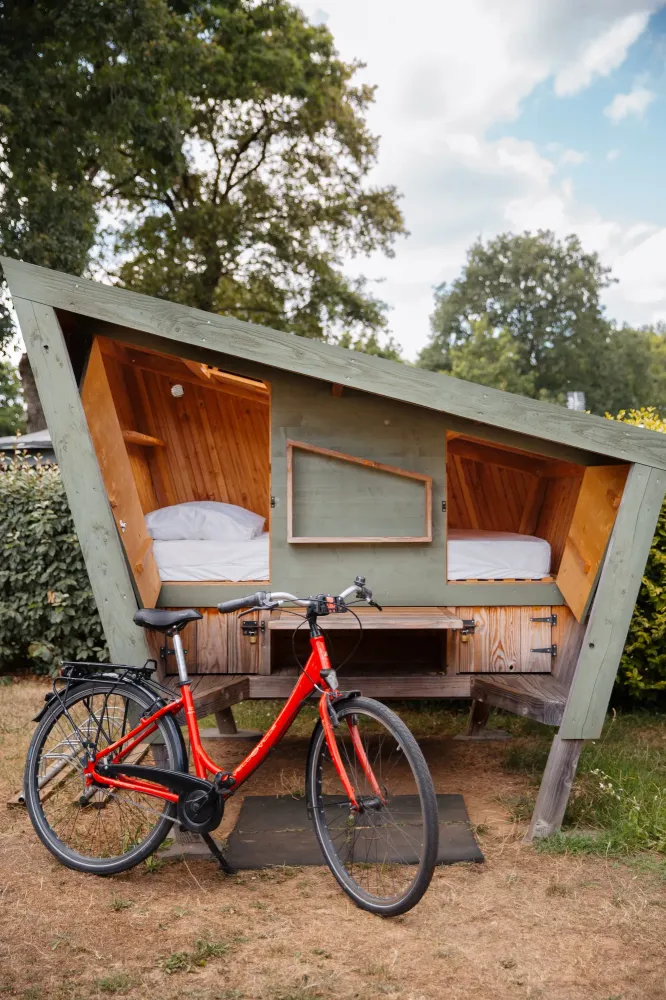 étape vélo près de Pléchâtel